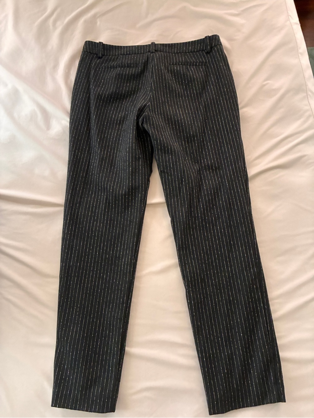 Trina Turk Black Pinstripe trousers - Picture 2 of 4